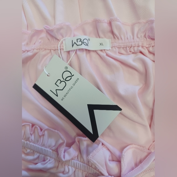 We Beautiful Queen NWT Nightgown Pale Pink Size XL - Picture 8 of 9